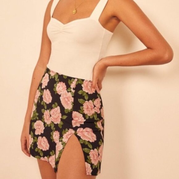Reformation Fran Skirt Size 2 - Picture 1 of 13